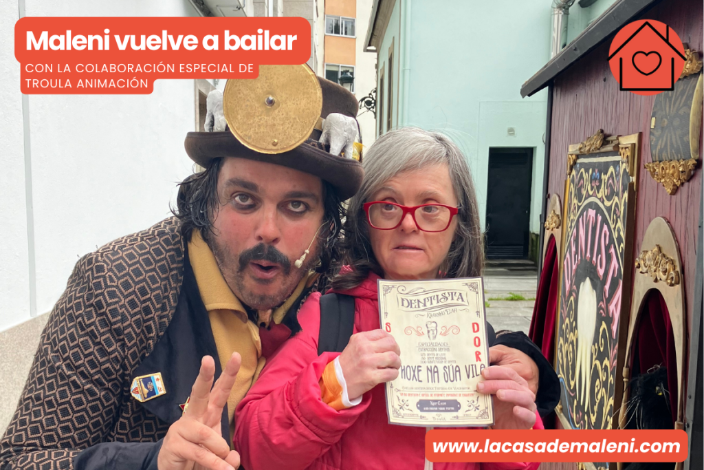 Maleni con el dentista de la Troula